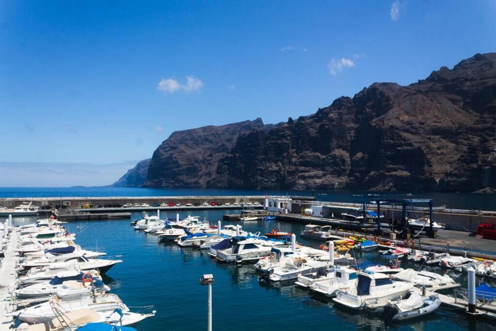 Beachfront & Sunny Apartment Los Gigantes Acantilado de los Gigantes Extérieur photo